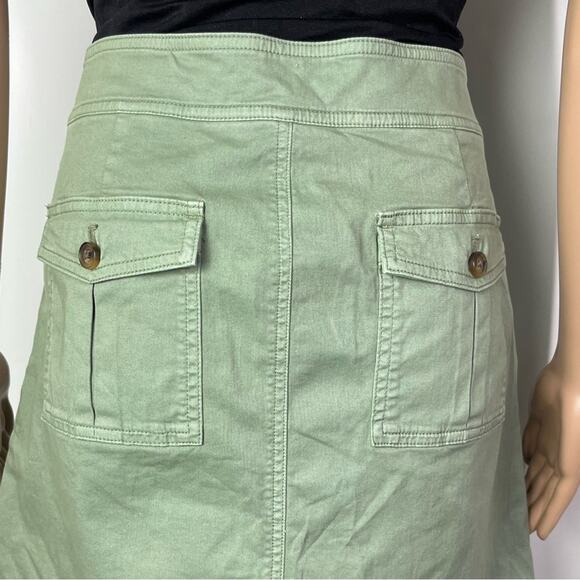 New Vineyard Vines Dyed Utility Stretch Summer Skirt w/ Pockets - Picture 6 of 10